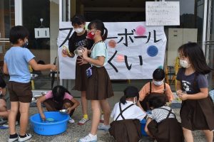 夏祭り 大成功 ６年生 全校生 丹波篠山市立 城南小学校 幼稚園